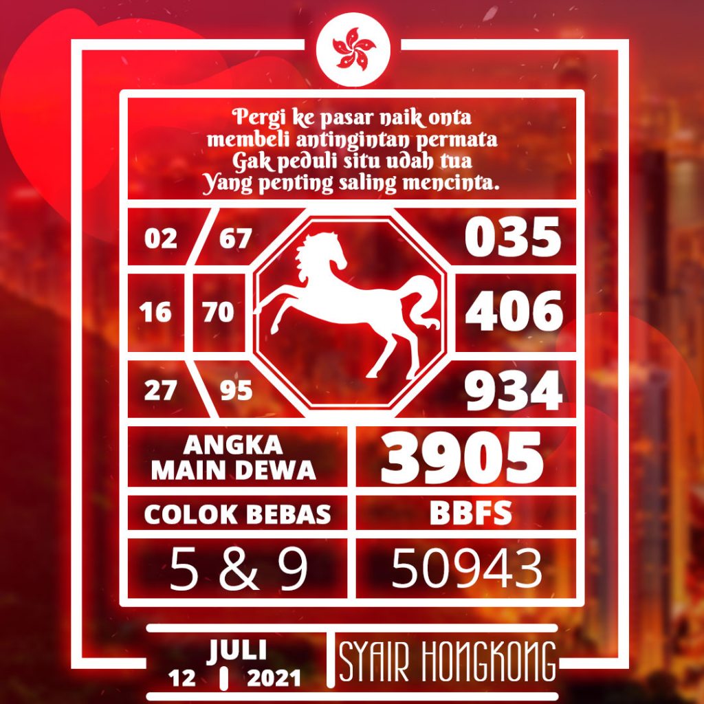 Syair Togel Hongkong Senin
