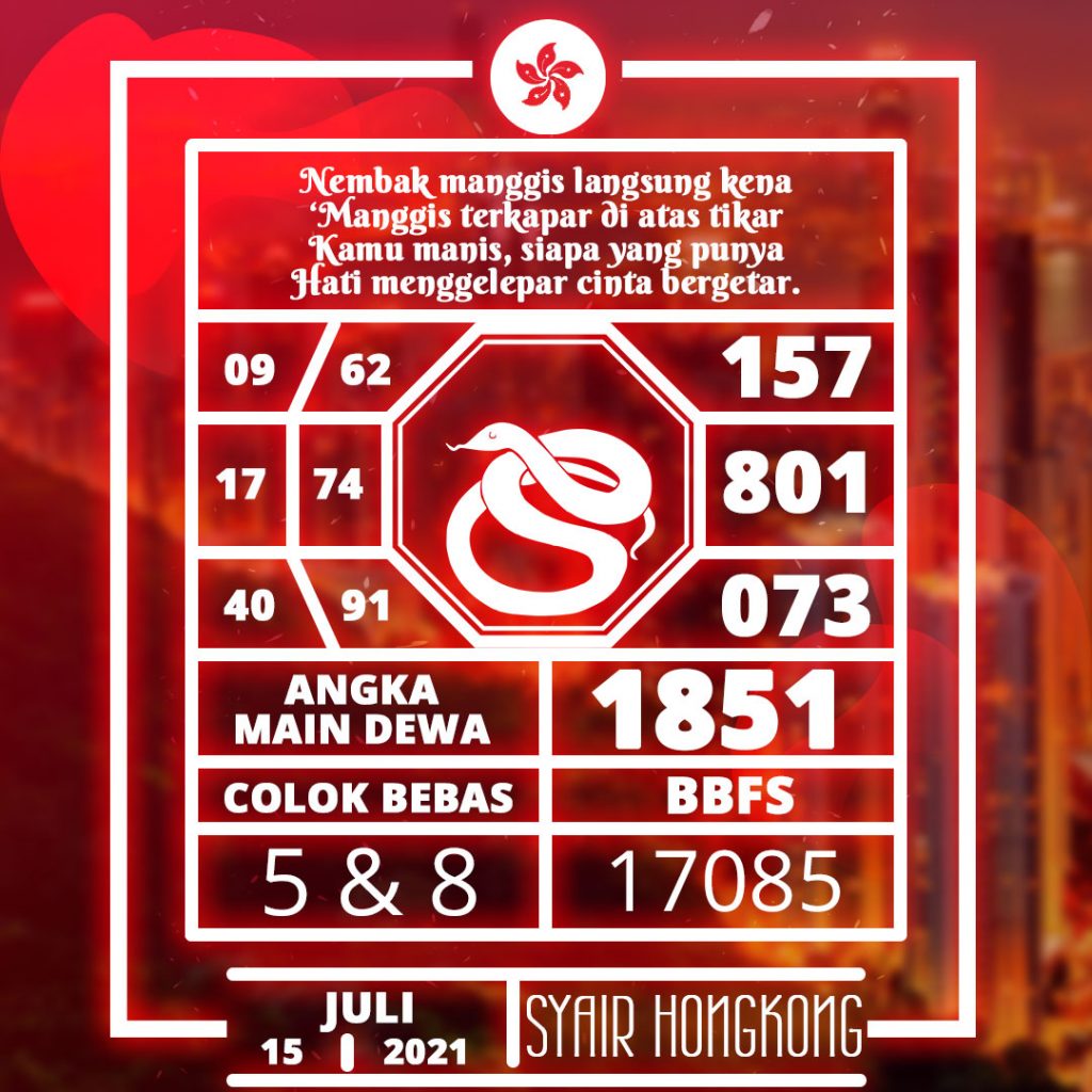 Akurat Syair Togel Hongkong Kamis