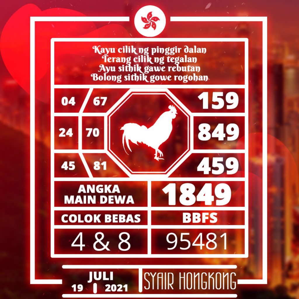 Syair Togel Hongkong Hari Ini