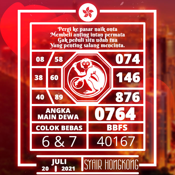Colok Bebas Syair Togel Hongkong Selasa