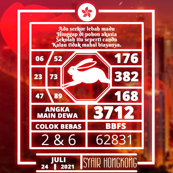 Nomor Jitu Syair Togel Hongkong Hari Ini