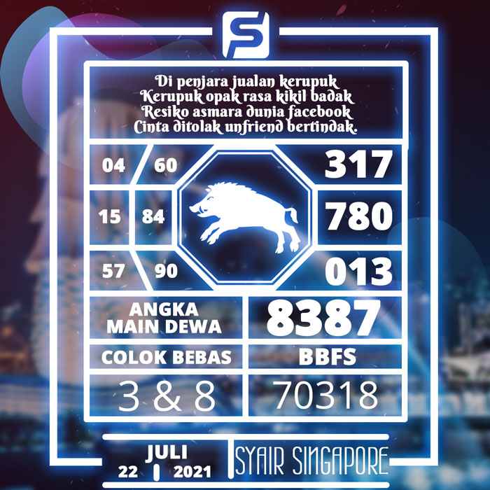 Bocoran Jitu Syair Togel Singapura Kamis