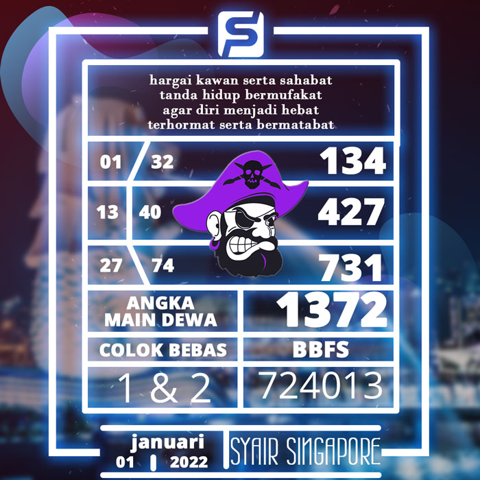 KODE SYAIR SGP HARI INI