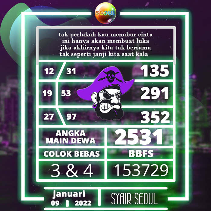 PREDIKSI SYAIR SEOUL AKURAT