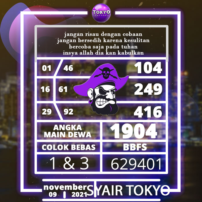 RAMALAN SYAIR TOKYO JITU