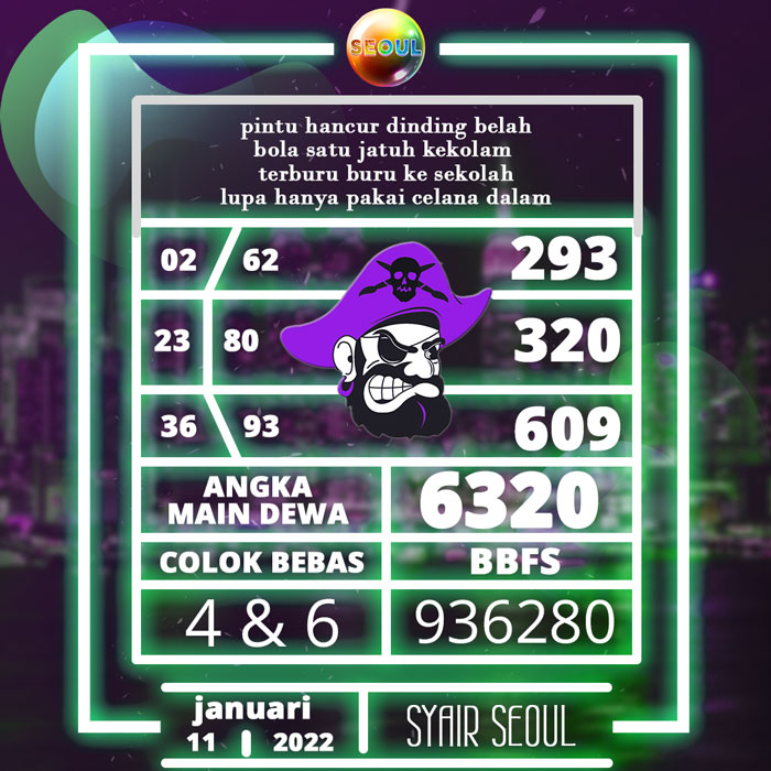 ANGKA SYAIR SEOUL TERJITU