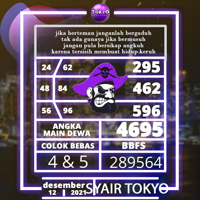 SYAIR TOKYO JITU 6D AKURAT