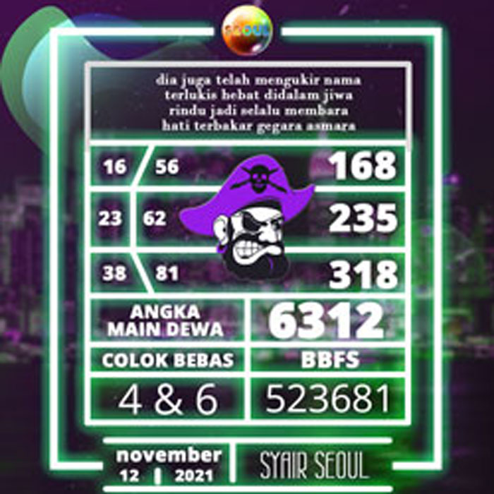 PREDIKSI SYAIR SEOUL HARI INI