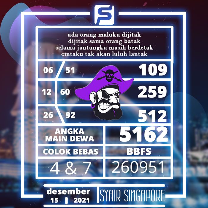 CODE SYAIR SGP HARI INI