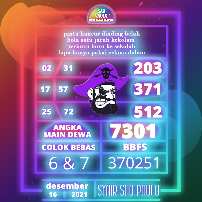 PREDIKSI SYAIR SAO PAULO TERBAIK