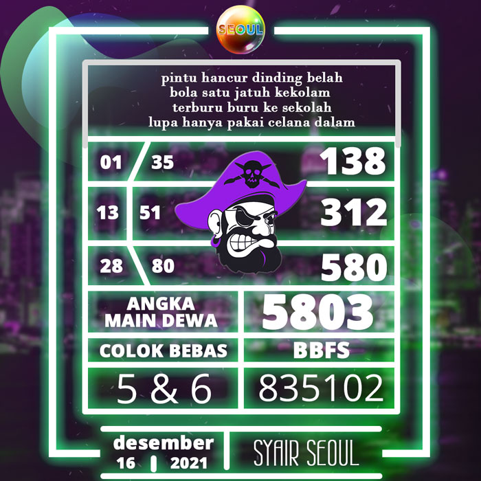 CODE SYAIR SEOUL JITU