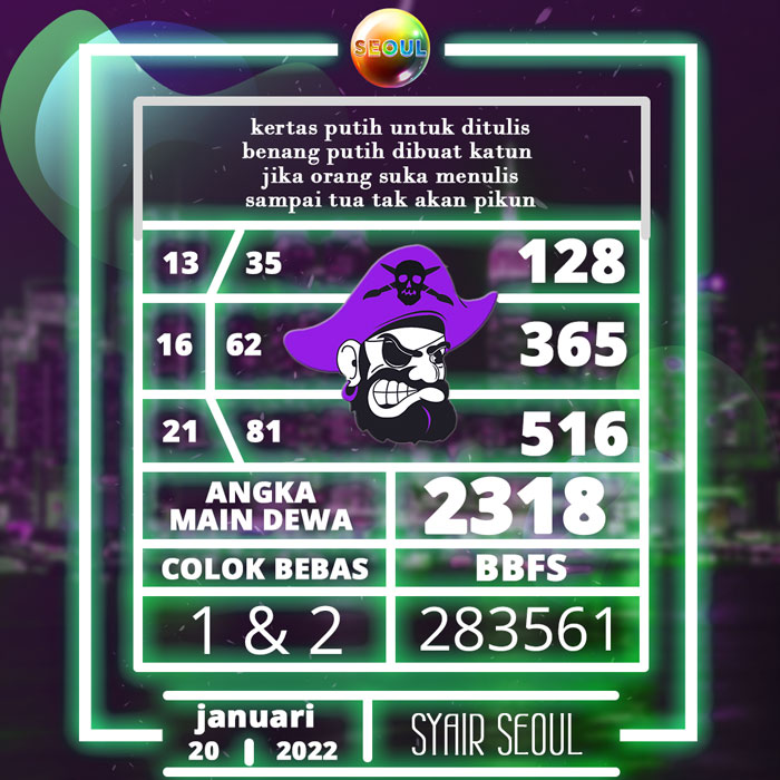 CODE SYAIR SEOUL TERAKURAT