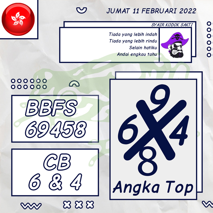 PREDIKSI BOCORAN SYAIR TOGEL HK HARI JUMAT