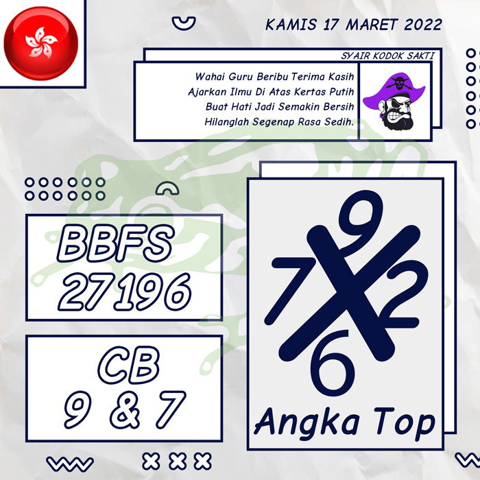 PREDIKSI TERJITU SYAIR TOGEL HONGKONG HARI KAMIS