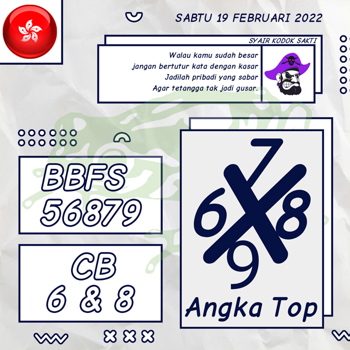 PREDIKSI RAMALAN SYAIR TOGEL HK HARI SABTU
