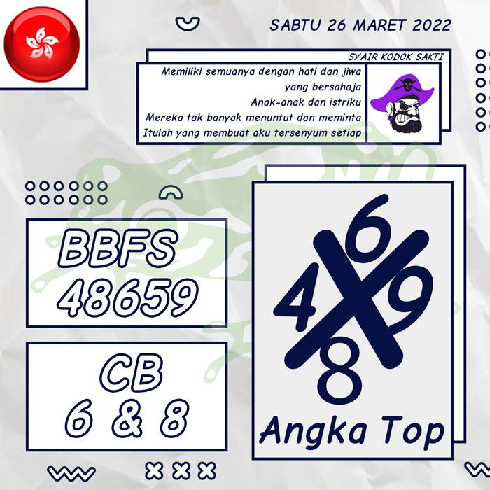 PREDIKSI BOCORAN SYAIR TOGEL HONGKONG HARI SABTU