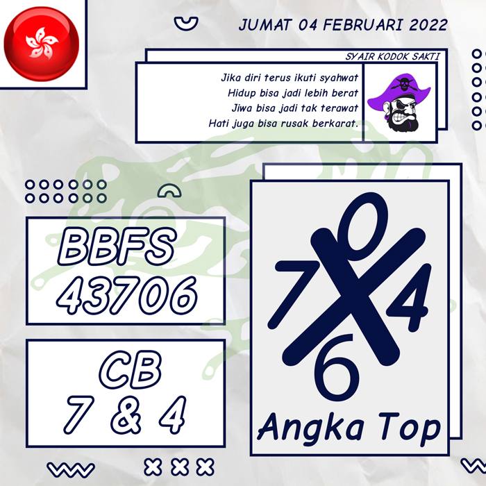 PREDIKSI BOCORAN SYAIR TOGEL HK HARI JUMAT
