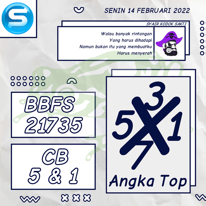 PREDIKSI BOCORAN SYAIR TOGEL SGP HARI SENIN