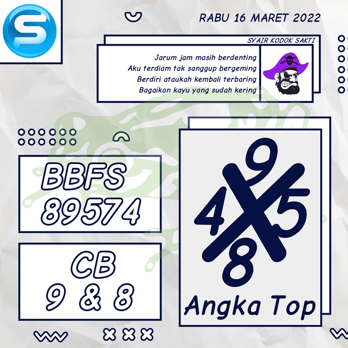 PREDIKSI AKURAT SYAIR TOGEL SINGAPORE HARI RABU
