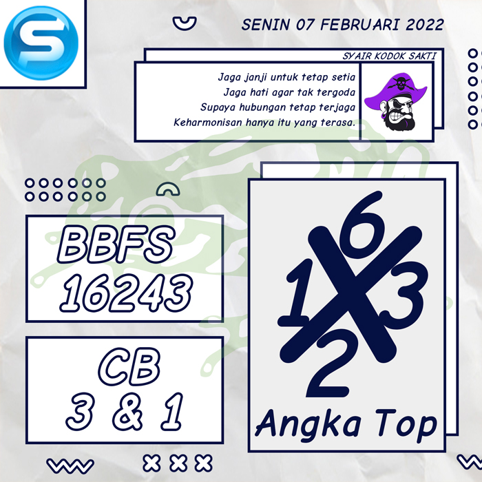 PREDIKSI RAMALAN SYAIR TOGEL SGP HARI SENIN