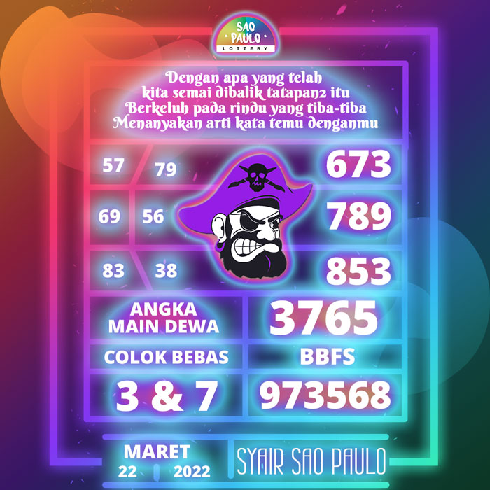Prediksi bocoran SYAIR TOGEL Sao Paulo hari Selasa