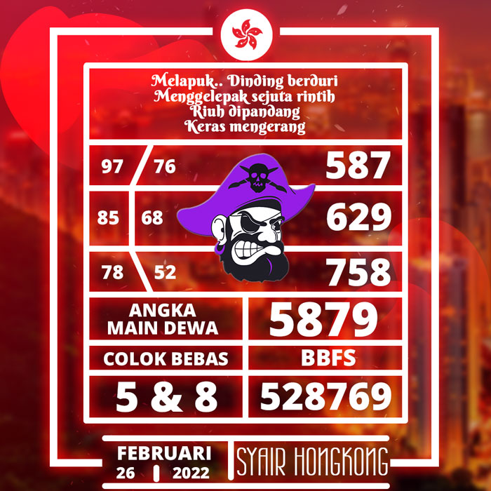 PREDIKSI 3G SYAIR TOGEL HK HARI SABTU