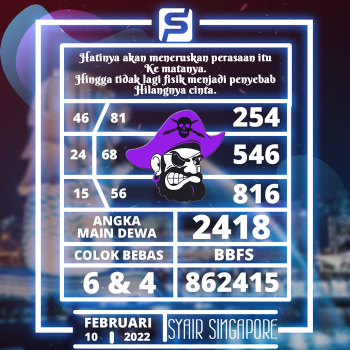 PREDIKSI TERPERCAYA SYAIR TOGEL SGP HARI KAMIS