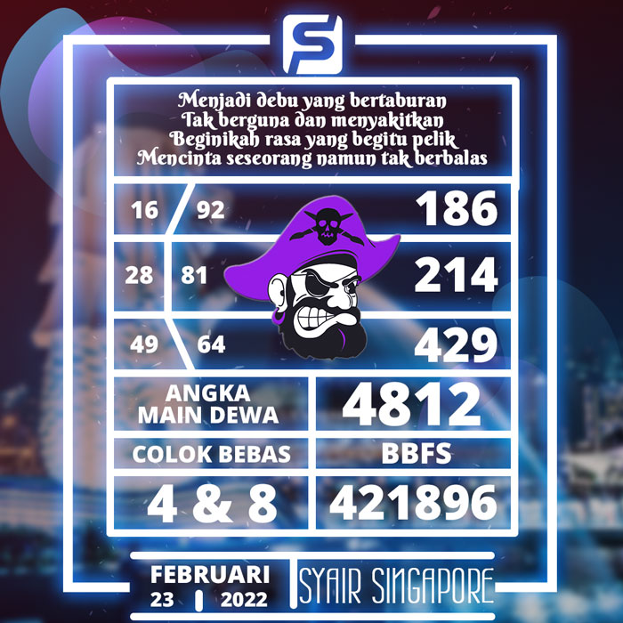 PREDIKSI BOCORAN SYAIR TOGEL SGP HARI RABU