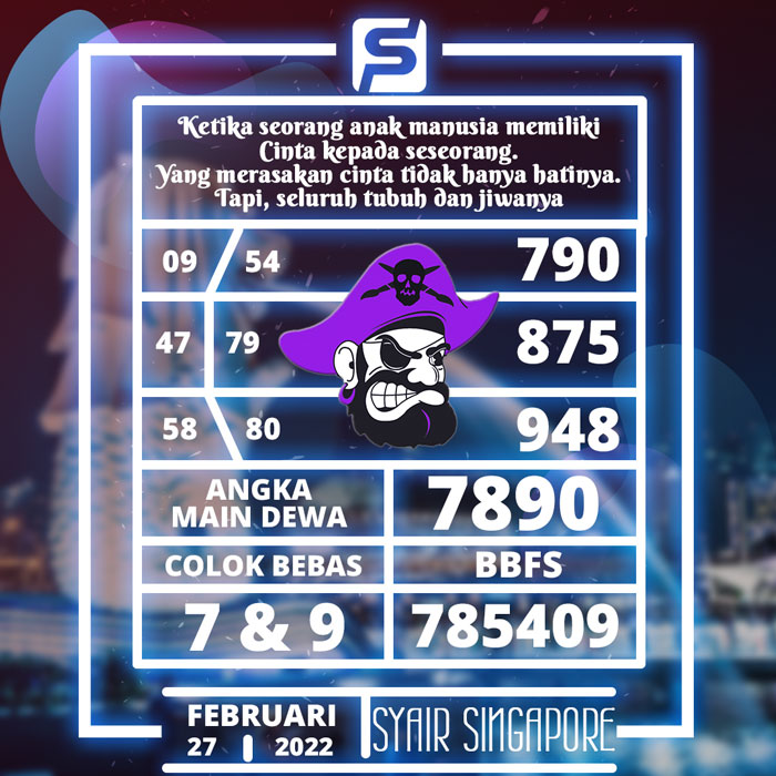 PREDIKSI TERMANTAP SYAIR TOGEL SGP HARI MINGGU