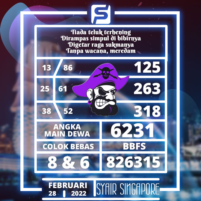 PREDIKSI 3G SYAIR TOGEL SGP HARI SENIN