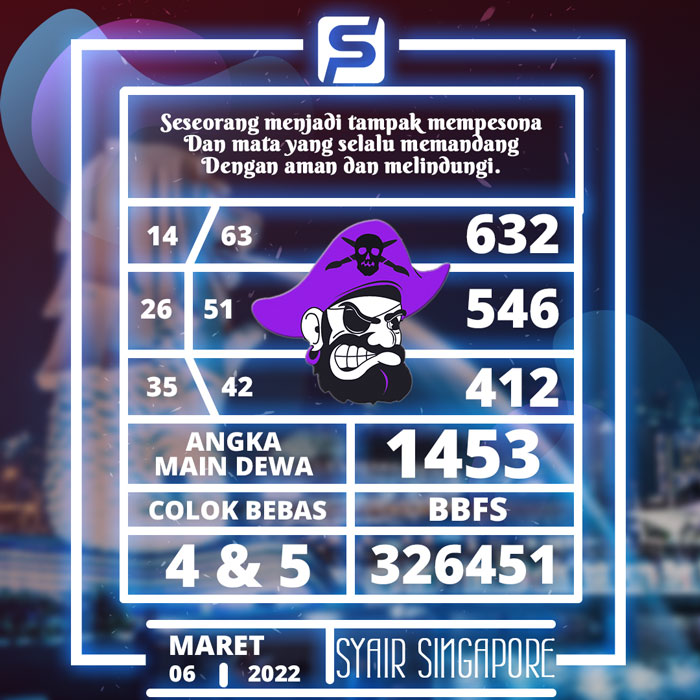 PREDIKSI RAMALAN SYAIR TOGEL SINGAPORE HARI MINGGU