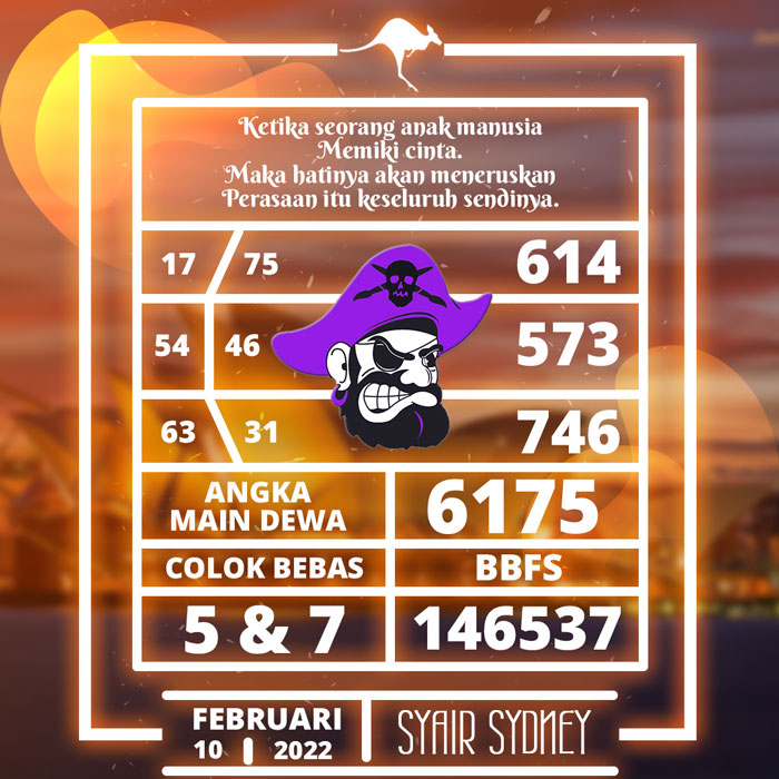 PREDIKSI RAMALAN SYAIR TOGEL SDY HARI KAMIS