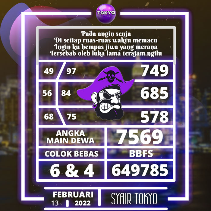 Prediski bocoran SYAIR TOGEL Tokyo hari Minggu