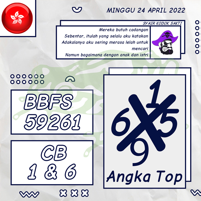 PREDIKSI TERPERCAYA SYAIR TOGEL HONGKONG HARI MINGGU