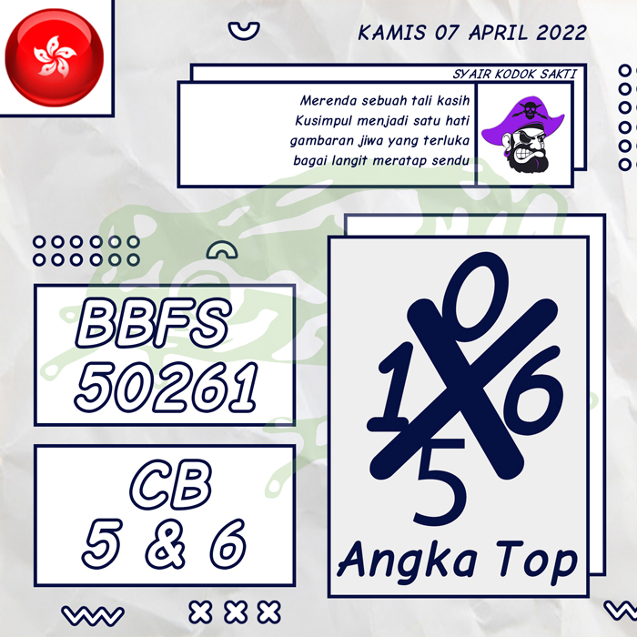 PREDIKSI TERAKURAT SYAIR TOGEL HONGKONG HARI KAMIS