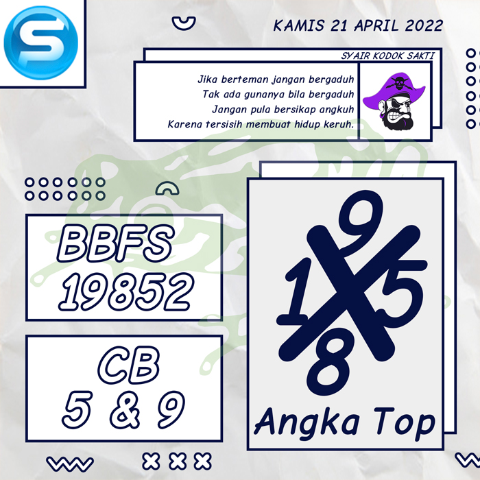 PREDIKSI TERJITU SYAIR TOGEL SINGAPORE HARI KAMIS