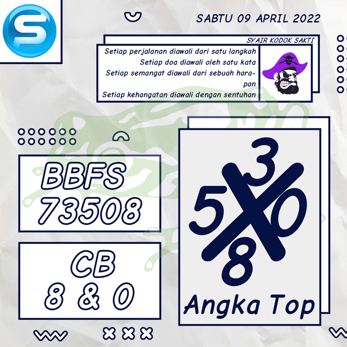 PREDIKSI BOCORAN SYAIR TOGEL SINGAPORE HARI SABTU