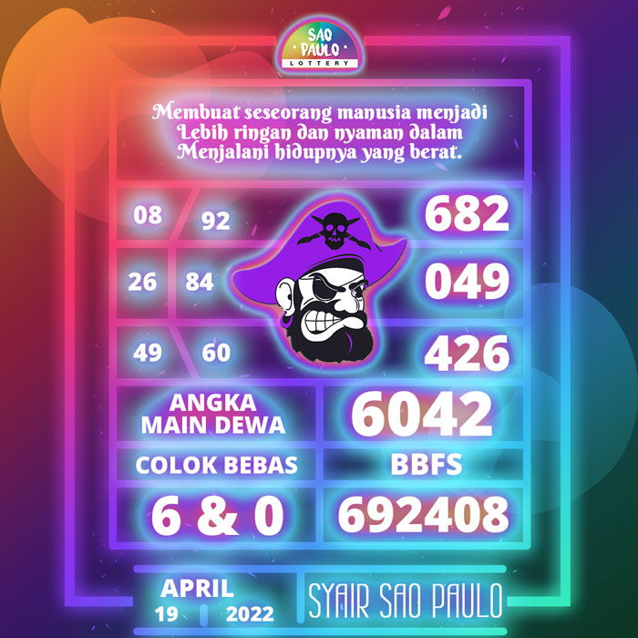 Prediksi terjitu SYAIR TOGEL Sao Paulo hari Selasa