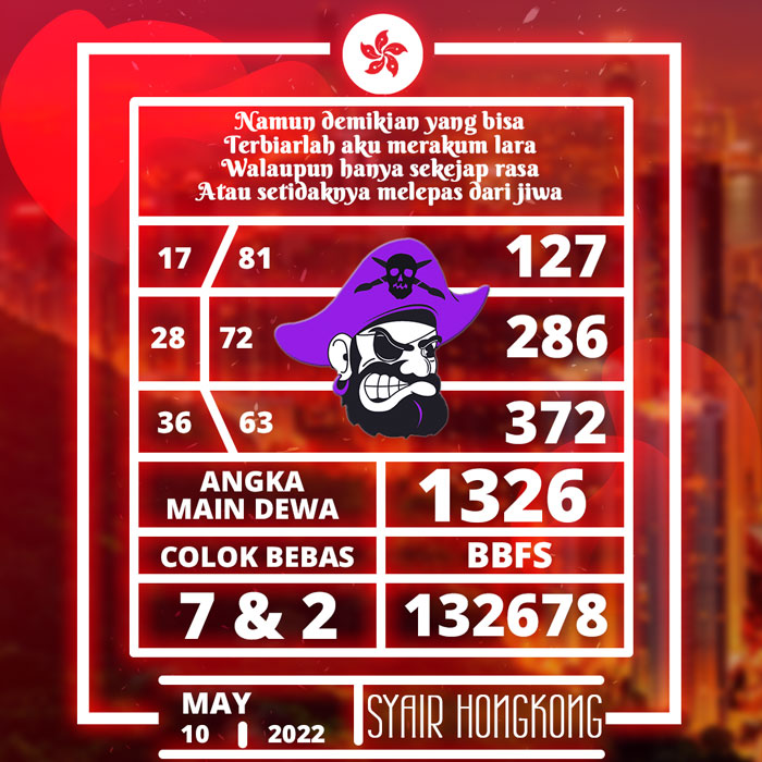 PREDIKSI TERJITU SYAIR TOGEL HONGKONG HARI SELASA