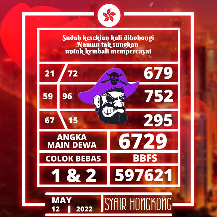 PREDIKSI TERAKURAT SYAIR TOGEL HONGKONG HARI KAMIS