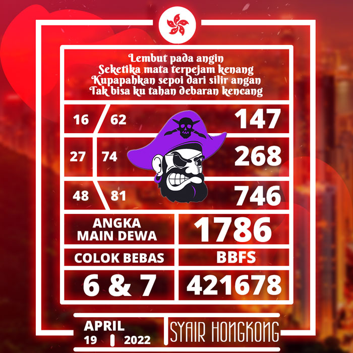 PREDIKSI TERJITU SYAIR TOGEL HONGKONG HARI SELASA