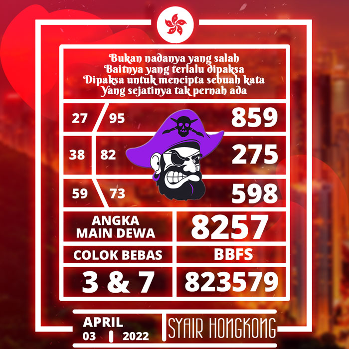 PREDIKSI TERJITU SYAIR TOGEL HONGKONG HARI MINGGU