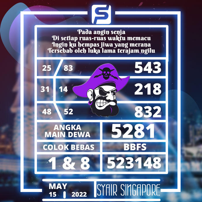 PREDIKSI TERCEPAT SYAIR TOGEL SINGAPORE HARI MINGGU
