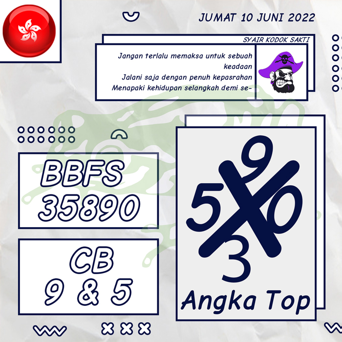 PREDIKSI NUMBER 1 SYAIR TOGEL HONGKONG HARI JUMAT