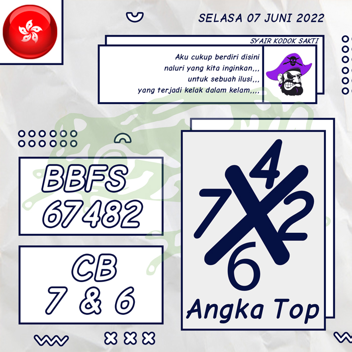 PREDIKSI TERJITU SYAIR TOGEL HONGKONG HARI SELASA 