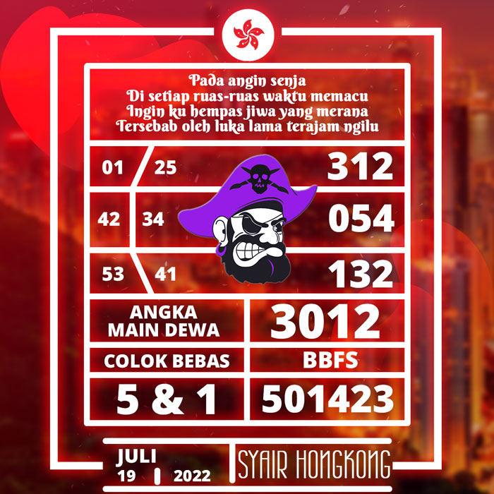 PREDIKSI TERJITU SYAIR TOGEL HONGKONG HARI SELASA