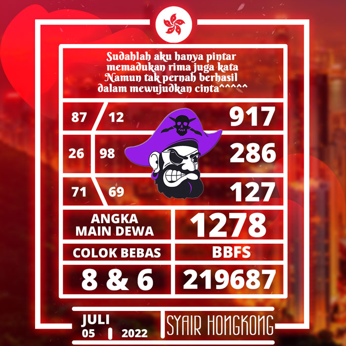 PREDIKSI TERDEPAN SYAIR TOGEL HONGKONG HARI SELASA