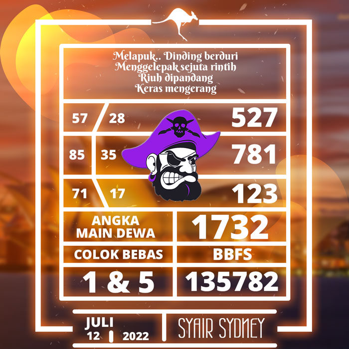 PREDIKSI 6D SYAIR TOGEL SYDNEY HARI SELASA